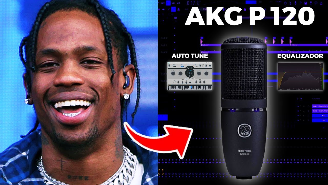 Como Mixar um Vocal de TRAP 🎤 Gravado no AKG P120 / AT2020 | FL STUDIO TUTORIAL