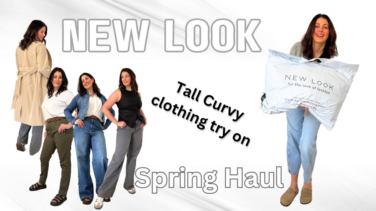 New Look Spring Haul/ Tall Curvy Girl Try On #newlookhaul #newlook