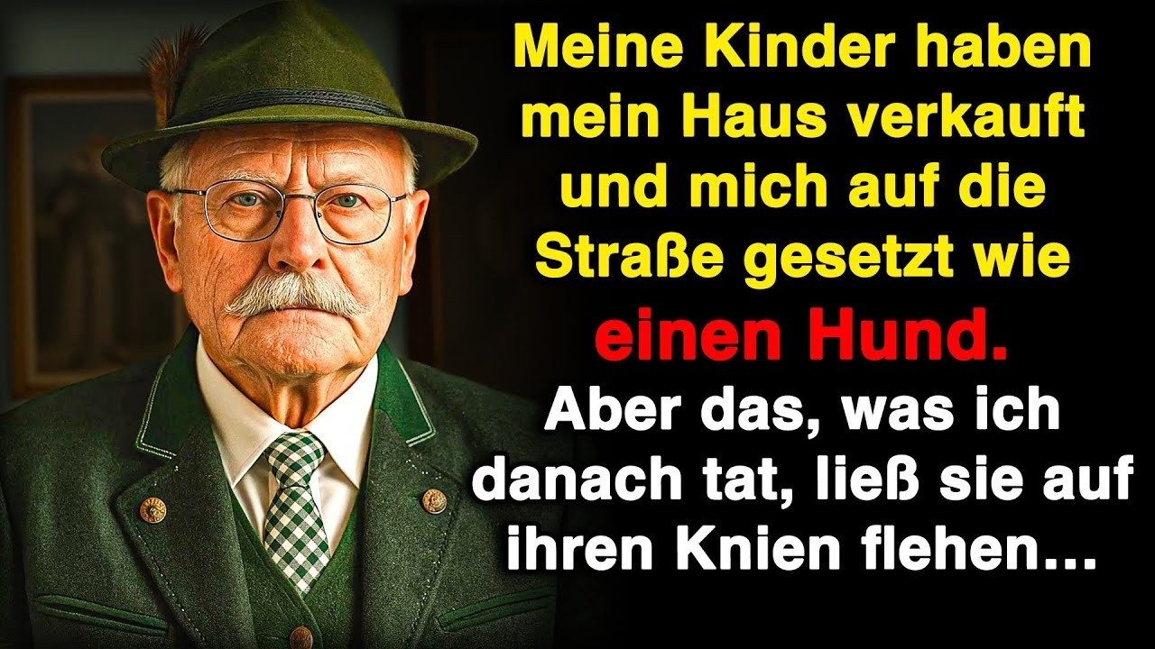 Mein Sohn sagte: „Wir haben dein Haus verkauft, du alte Last!“, und warf mich raus!