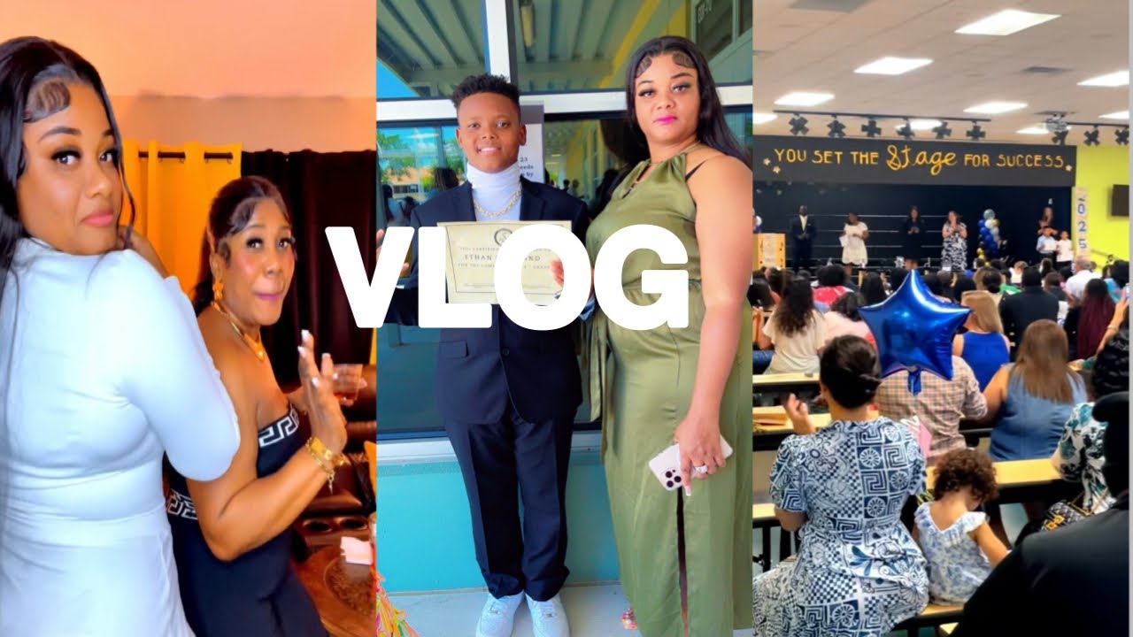 VLOG: Sammanda Change Kay / Nouvo Apartment Tour / ETHAN Graduation 👨‍🎓