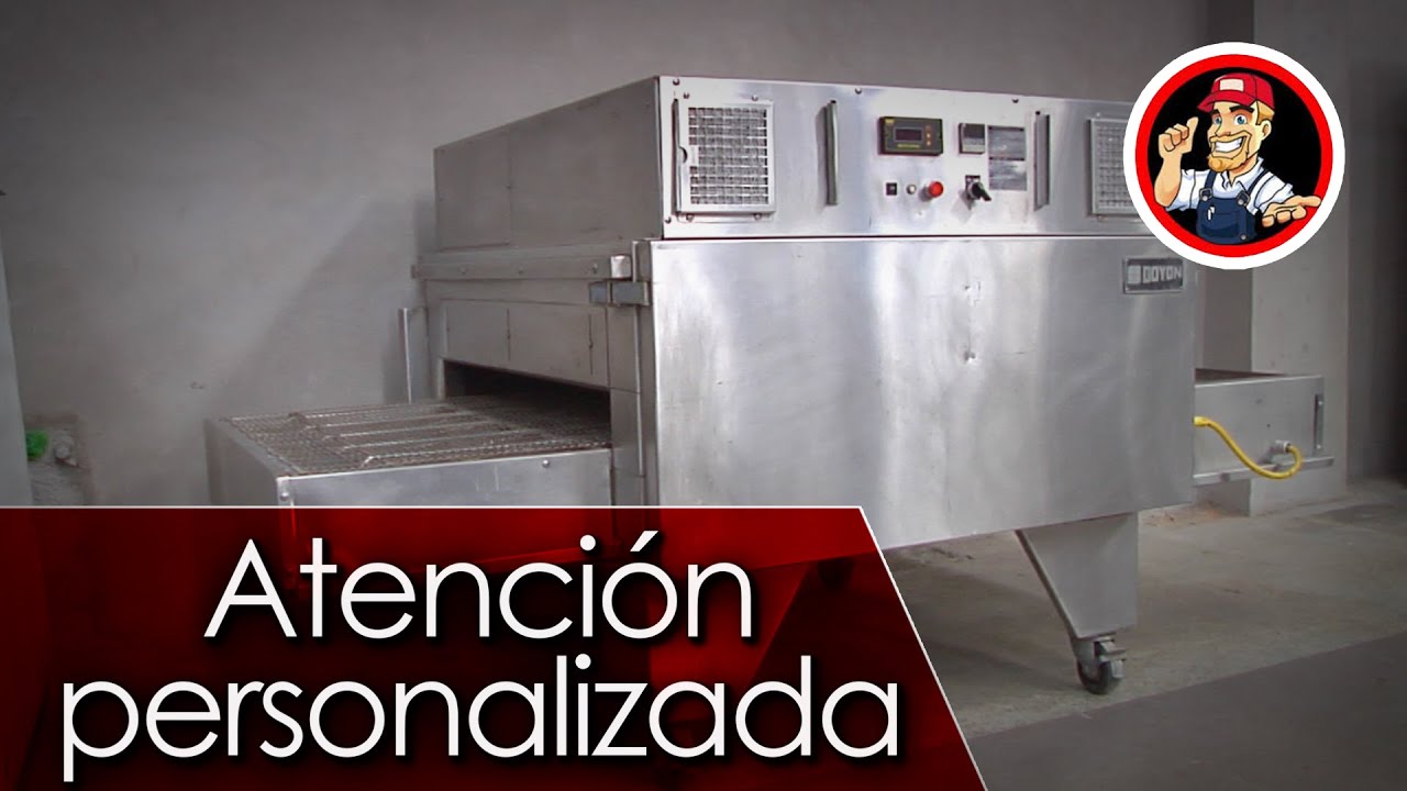Venta de hornos de banda para pizza. Envíos a todo México