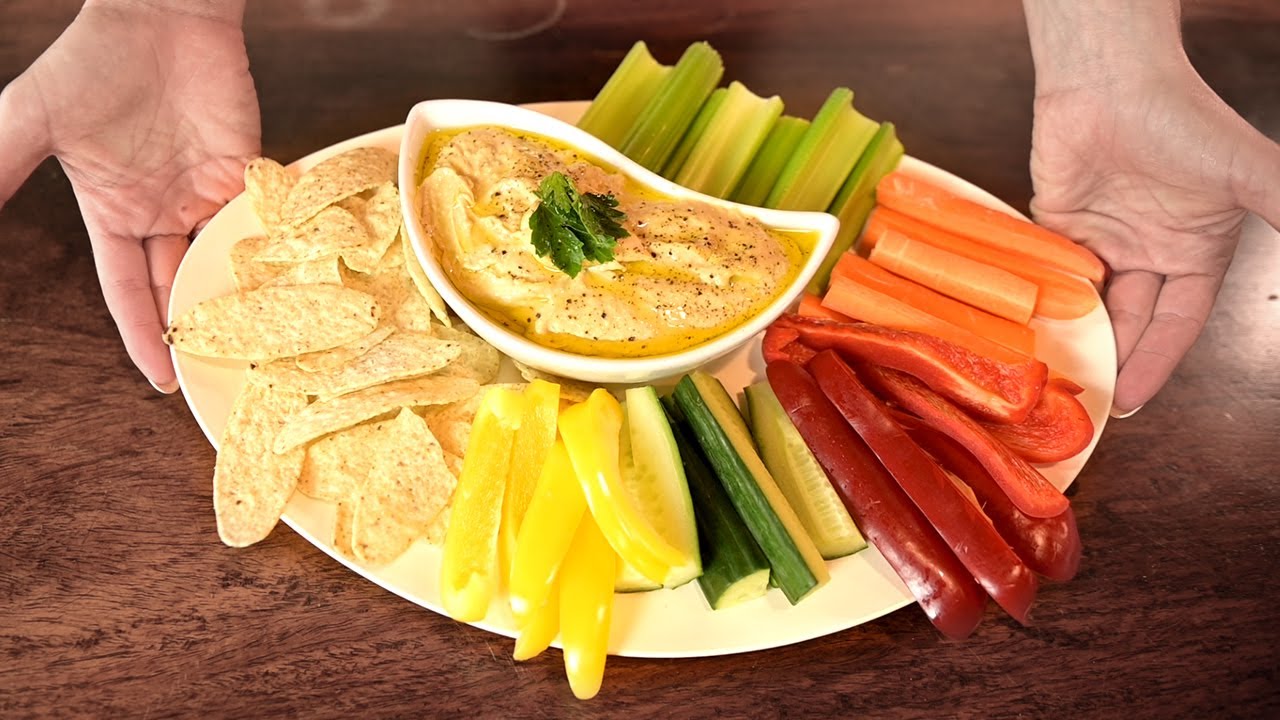 How to Cook Chickpeas for Hummus (+ BONUS Recipe) | Hummus Blender or Food processor