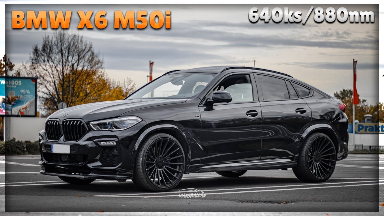 BMW X6 OD 650 KONJA | TEROR NA NJEMACKIM ULICAMA | ///M50i