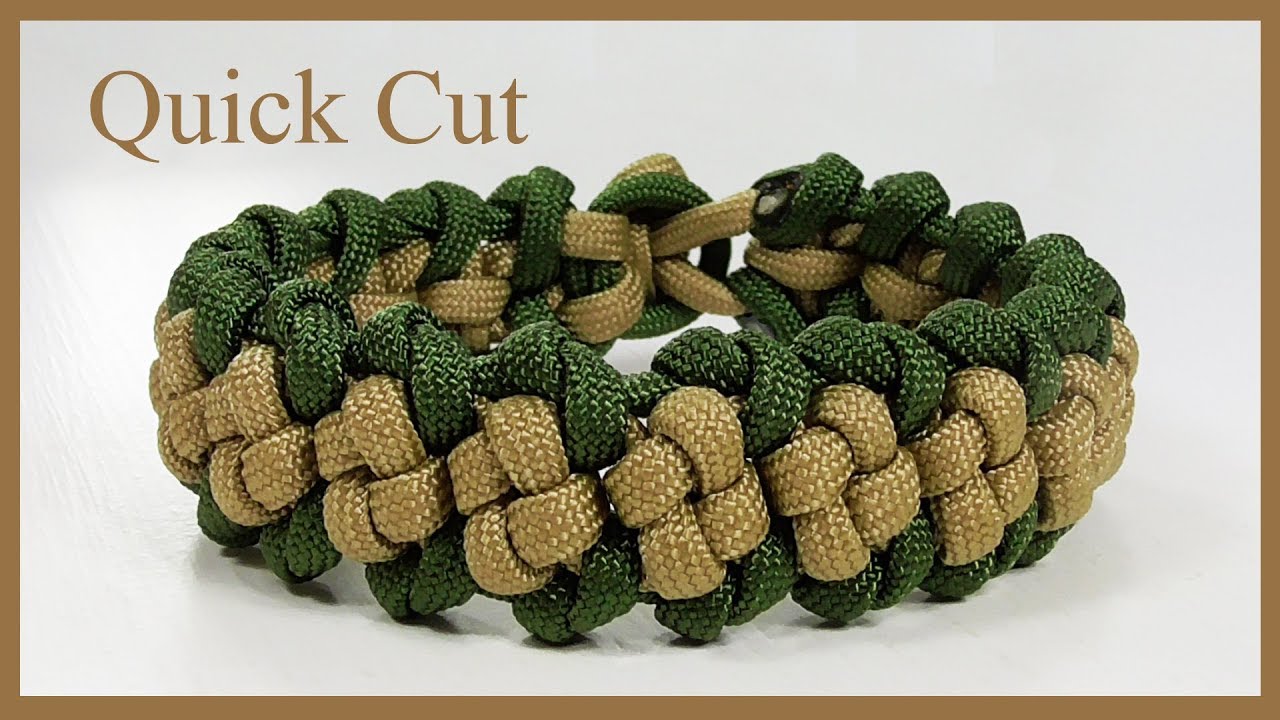 Paracord Bracelet Tutorial: 
