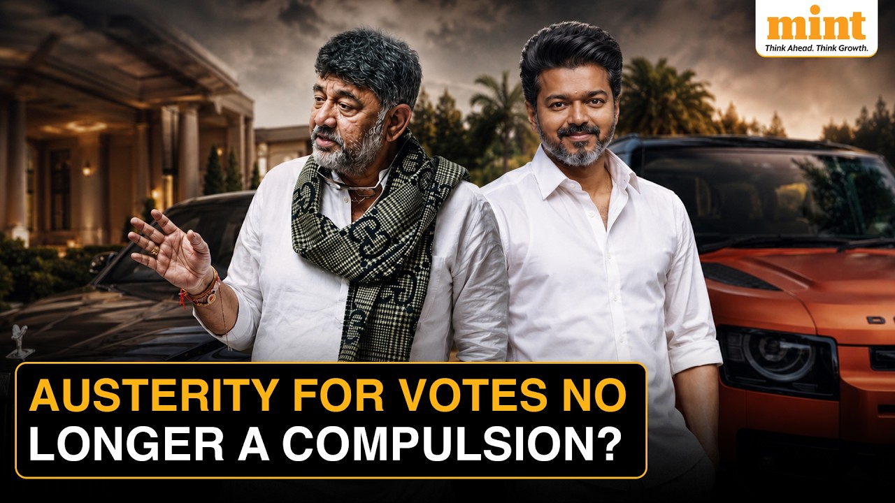 DK Shivakumar & Vijay: India's New-Age Politicians Who Wear Their Wealth