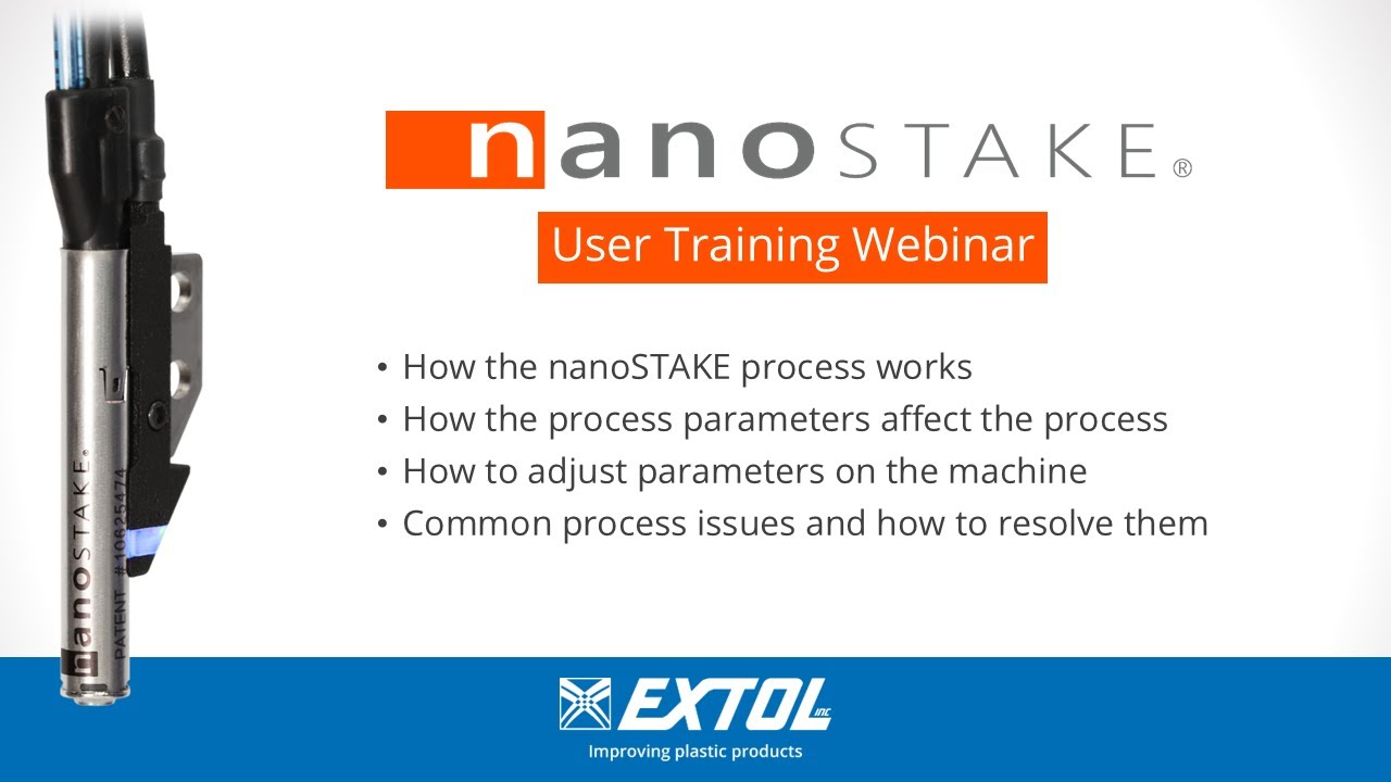 NanoSTAKE User Training
