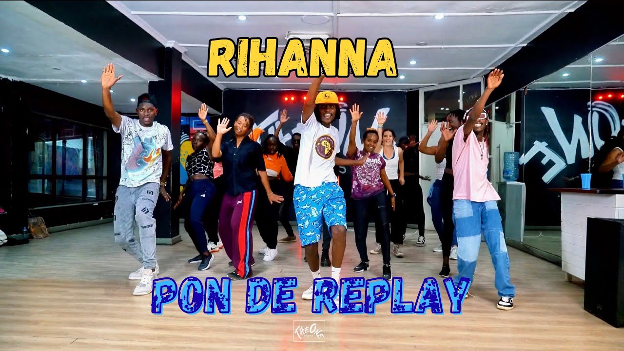 Rihanna - Pon De Replay ( Official Dance Video) by Junia Di Icon