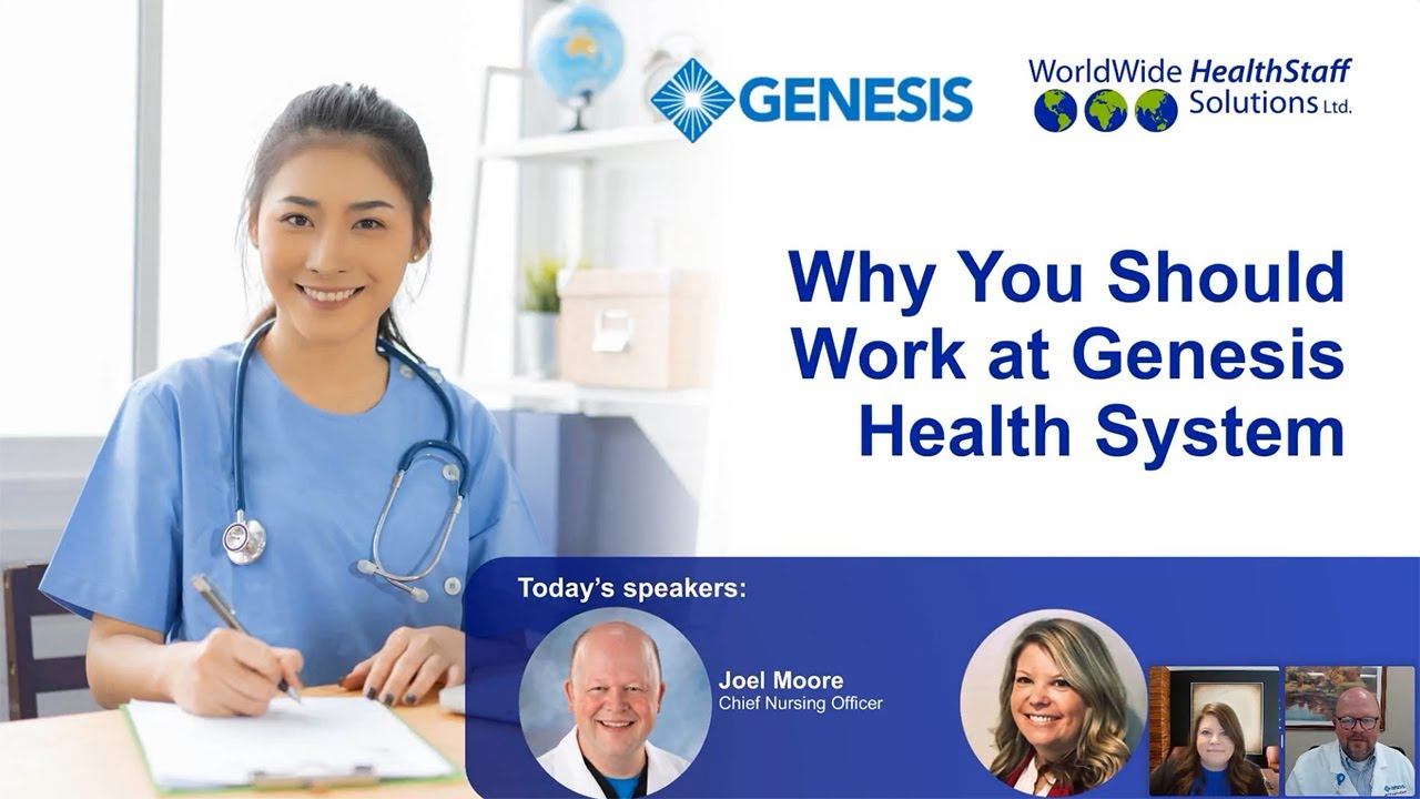 Why You Should Work at Genesis Health System (webinar replay) May 3, 2023