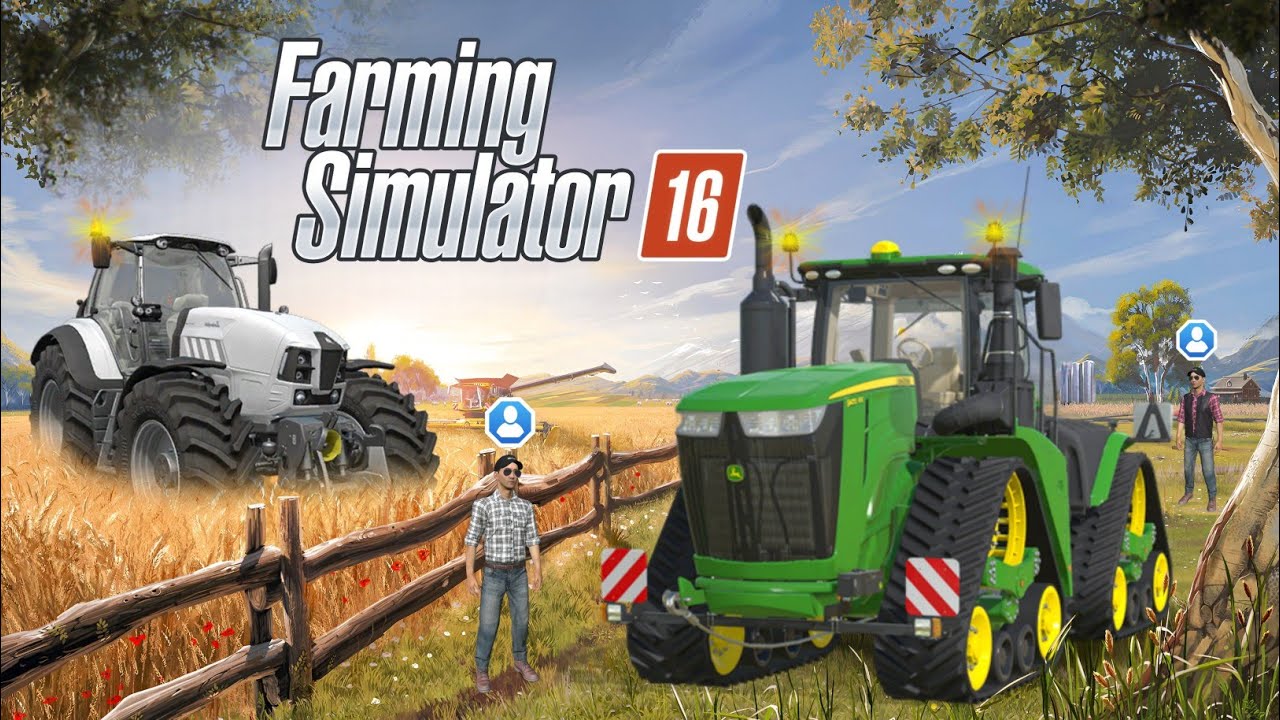 Planting & Cultivating In Fs16 | Fs16 Multiplayer | Timelapse |