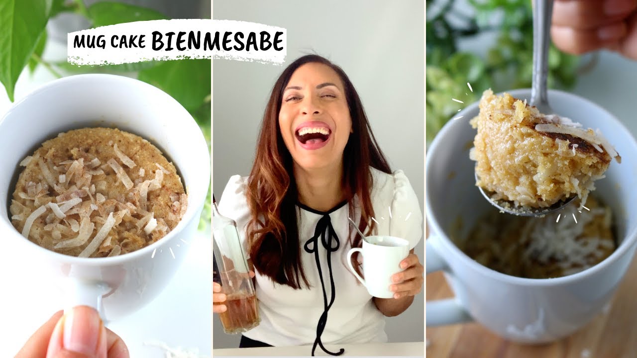 😱 MUGCAKE - sabe a BIENMESABE DE COCO venezolano