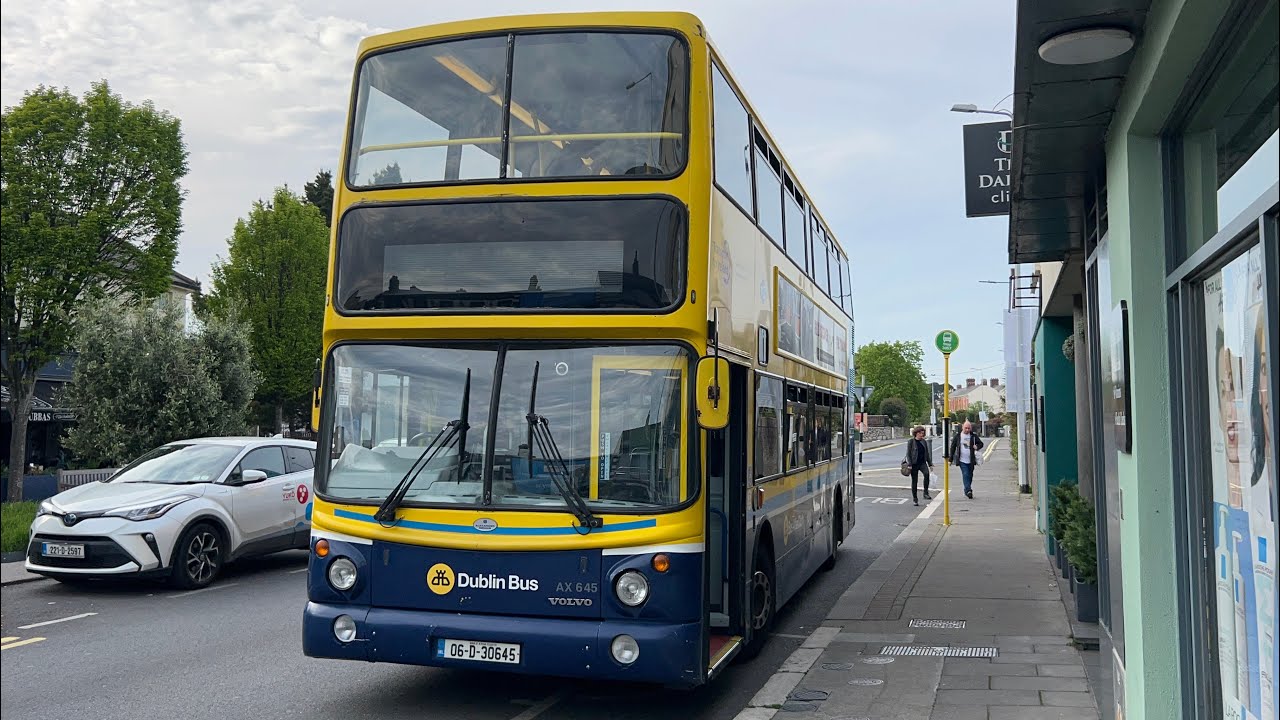 Dublin Bus | Volvo B7TL ALX400 AX645 | Route 7D to Dalkey