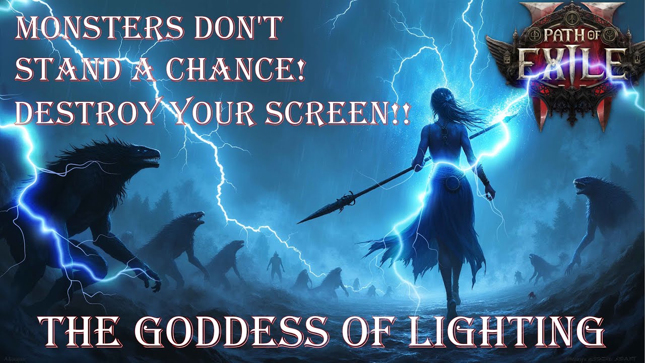 ⚡️LIGHTNING SPEAR Amazon 2.0 – DESTROYS BOSSES & MELTS MAPS | PoE2 Build Update!