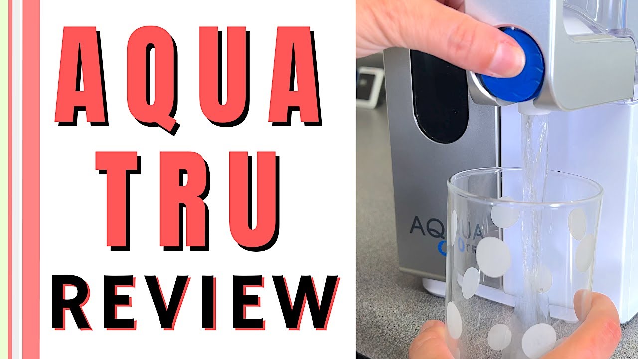 Aqua Tru Countertop Reverse Osmosis Water Purifier Review - Easy to Use!