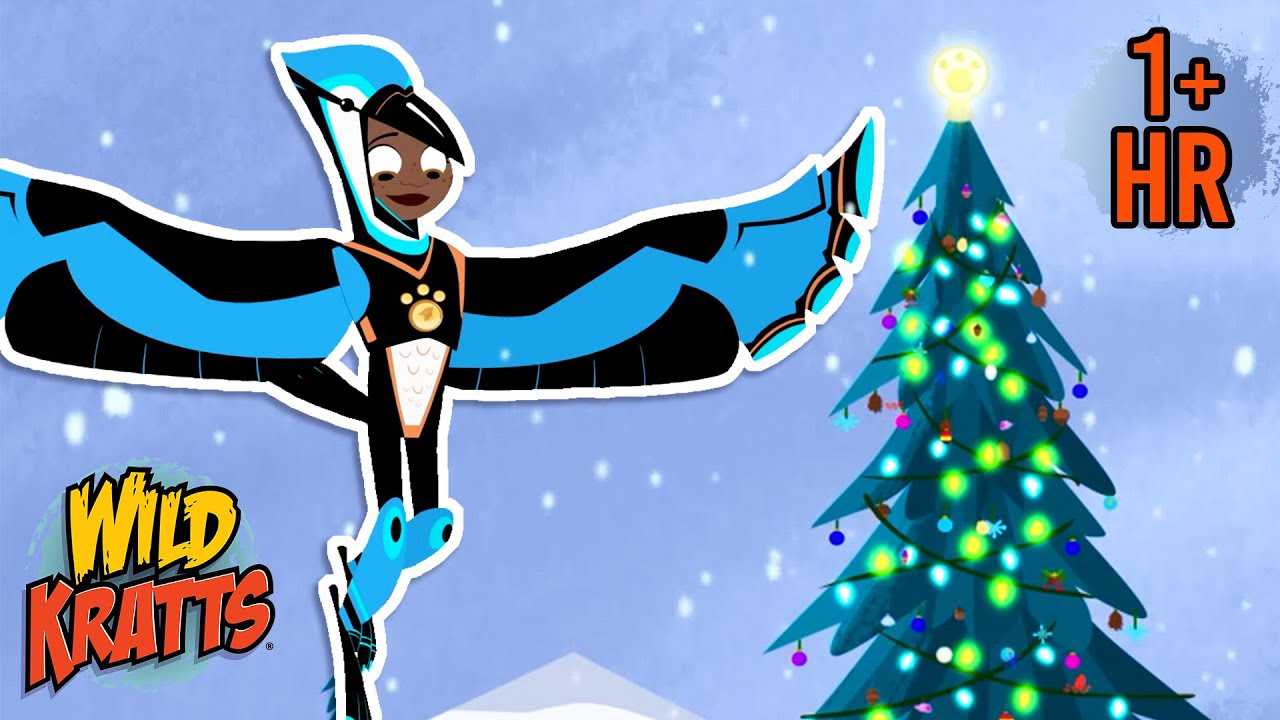 Koki Activates Blue Jay Powers to Decorate the Christmas Tree | Winter Holidays | Wild Kratts