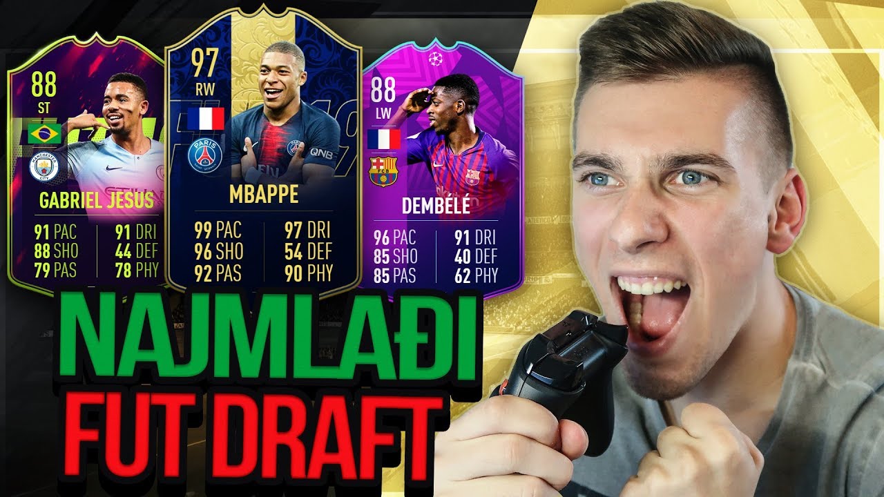 FUT DRAFT NAJMLADJIH IGRACA !!