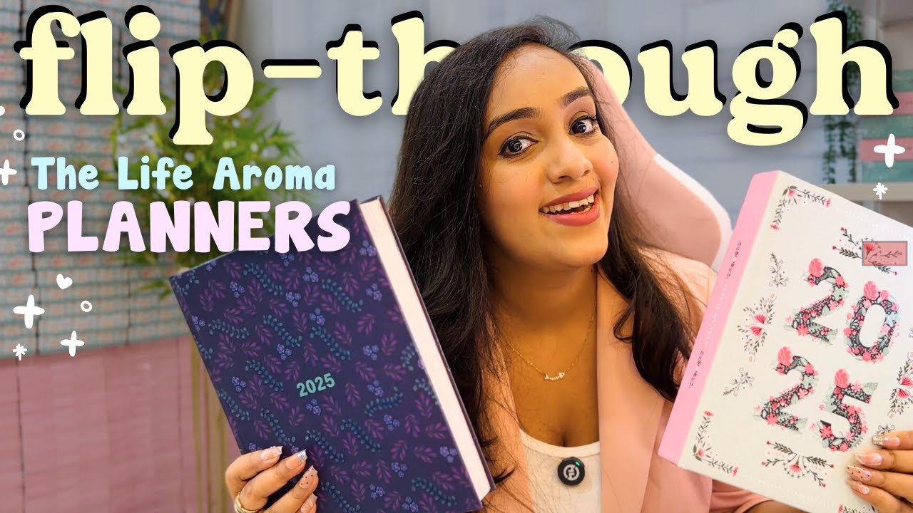 The Life Aroma 2025 Planner flip-through (Why you should invest in this !!!)