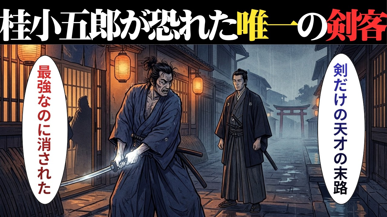 【江戸時代への旅】桂小五郎が恐れた男。幕末最強剣客が歴史から消えた真相｜江戸時代｜日本の歴史｜江戸文化