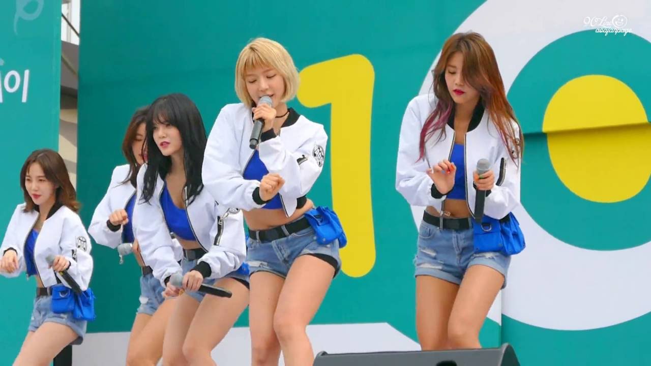 161001 한돈데이공연 샤뿐샤뿐 (Like a Cat) - 초아 직캠 (Choa Fancam)