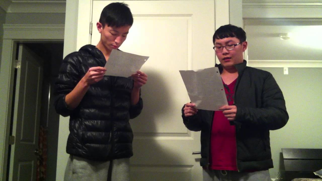 Johnny zhang and Dennis Liu french conversation