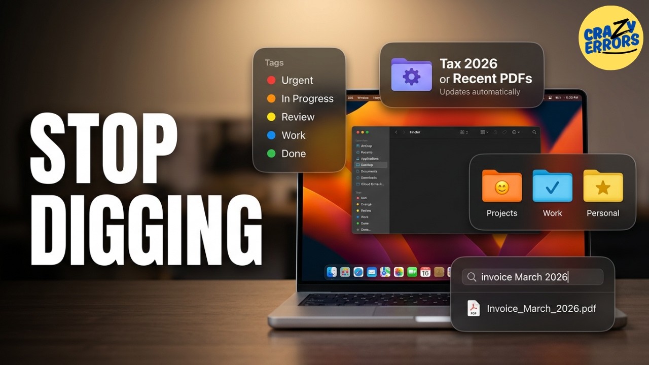 Your Mac Can Organise Files Automatically &mdash; Most People Never Find This