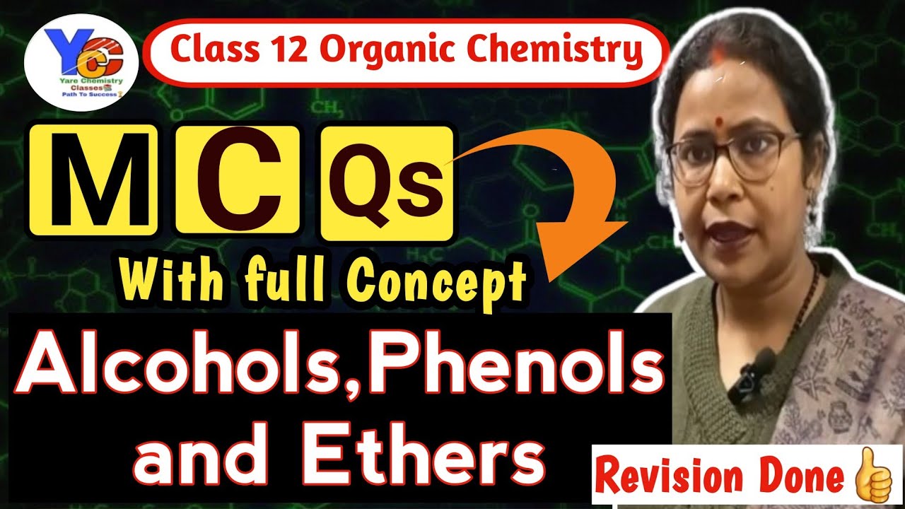 alcohols,phenols and ethers class 12 mcqs| mcqs class 12 chemistry | organic chemistry mcqs class 12