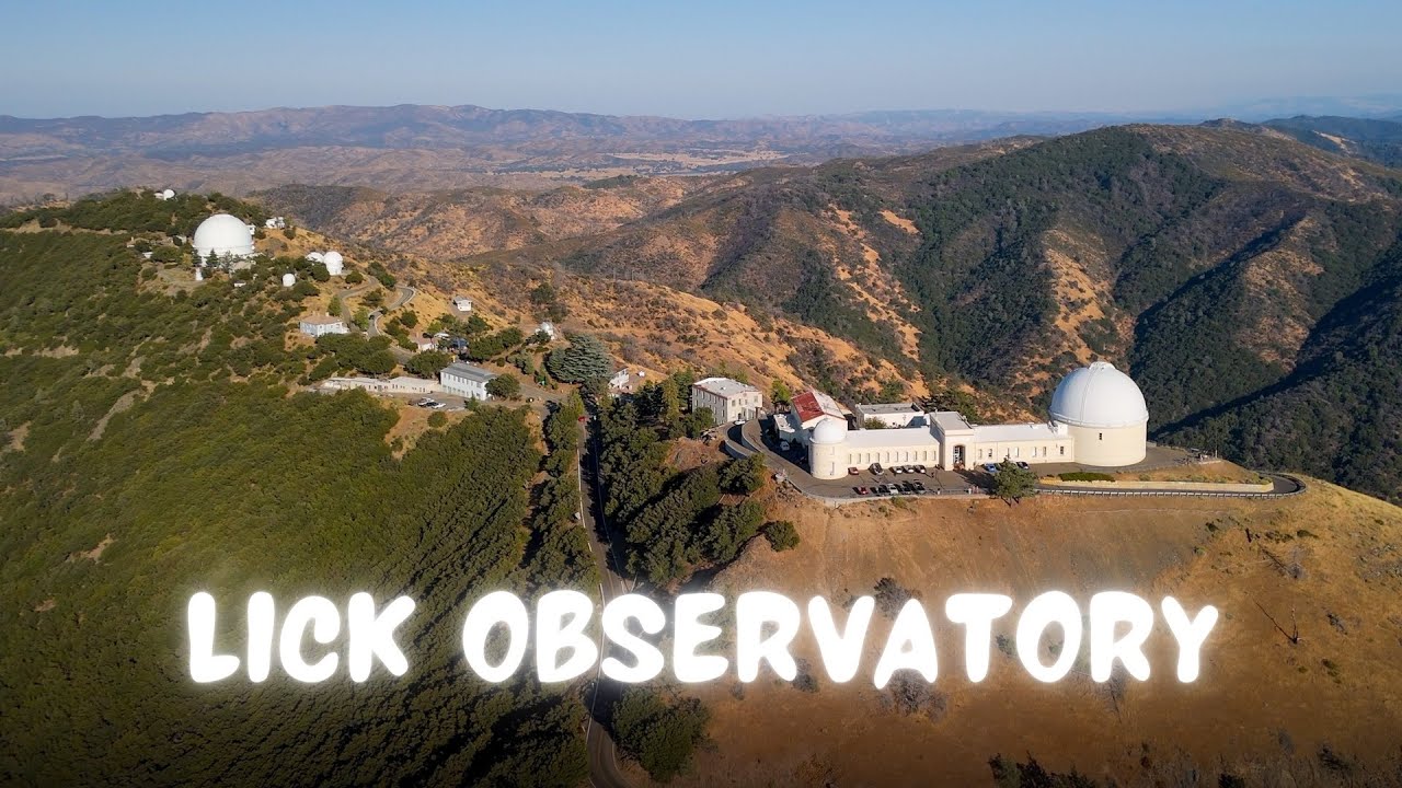 Lick Observatory on Mount Hamilton | Peaceful Drone Views