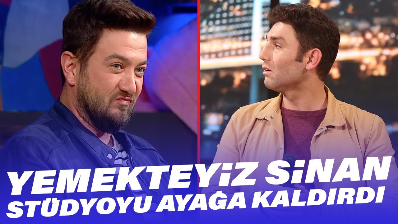 Yemekteyiz'e  Damga Vuran Sinan'dan Onur B&uuml;y&uuml;ktop&ccedil;u'ya S&uuml;rpriz! | EYS 3. B&ouml;l&uuml;m