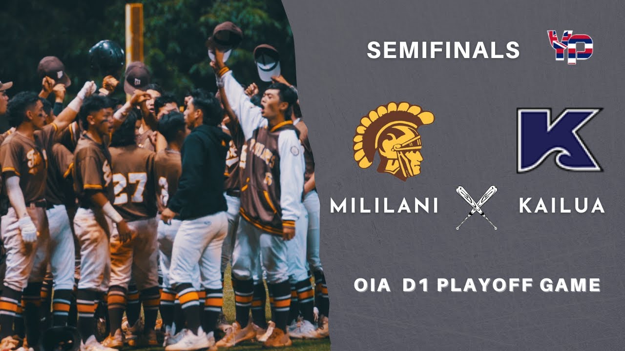(5) Mililani vs Kailua | D1 OIA Semifinals 2022 | Hawaii High School Baseball
