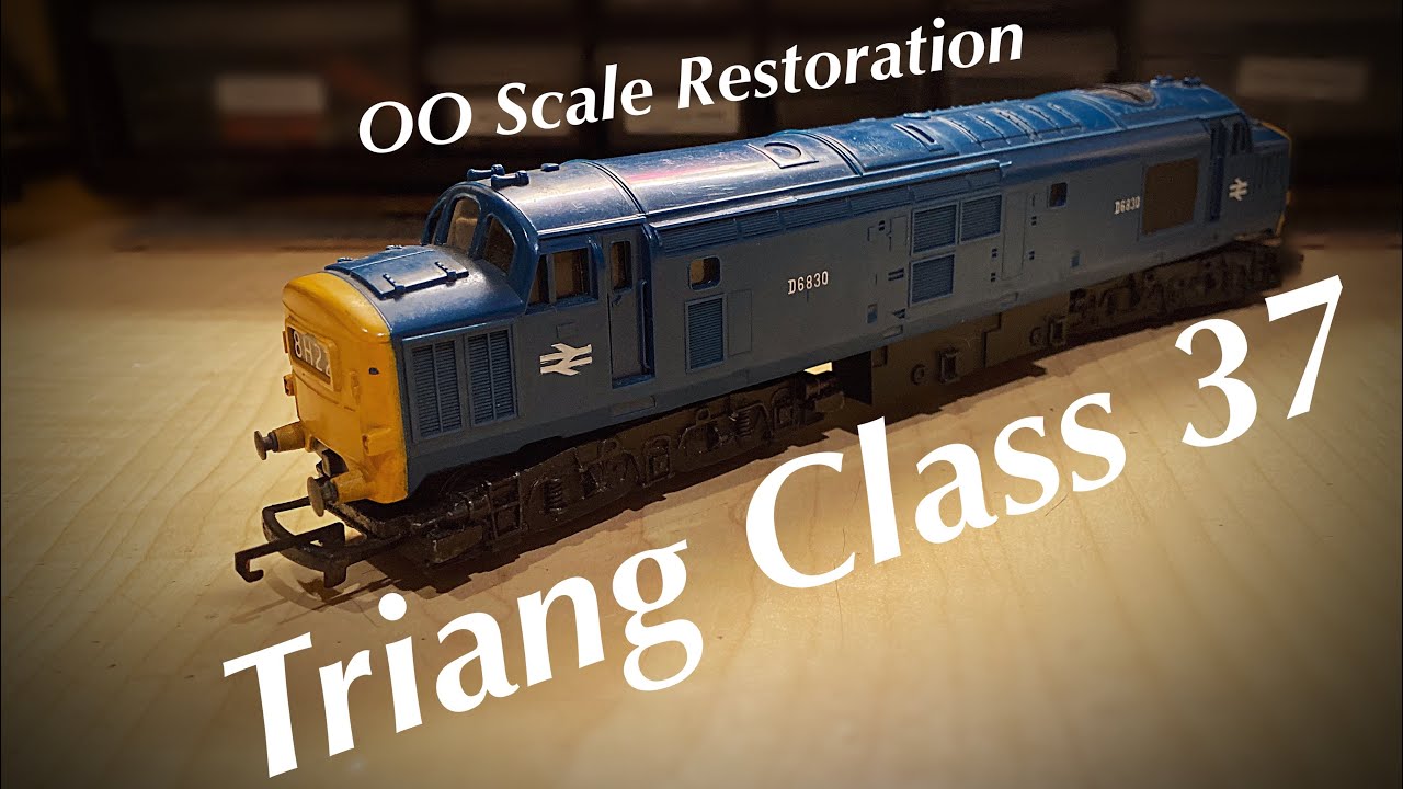 Repairing An Oddly Built Locomotive! OO Scale Triang Class 37 Restoration
