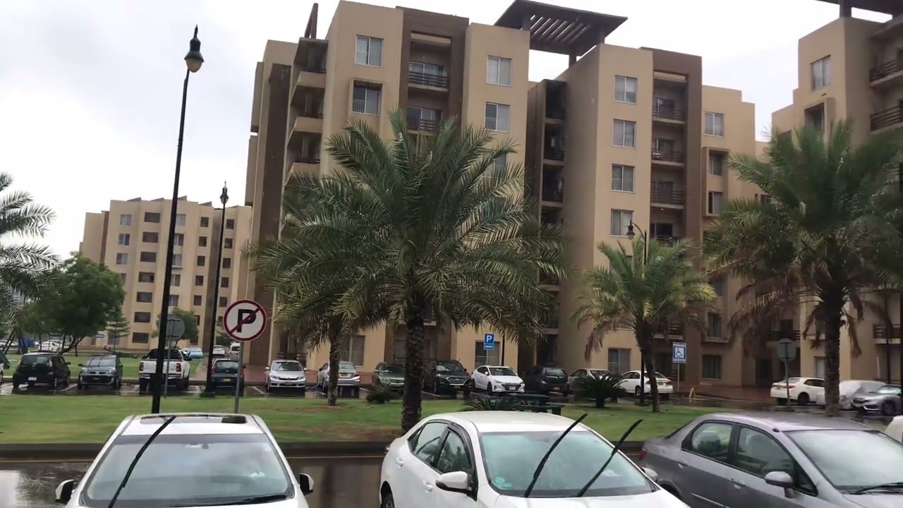 Rain at Bahria town karachi