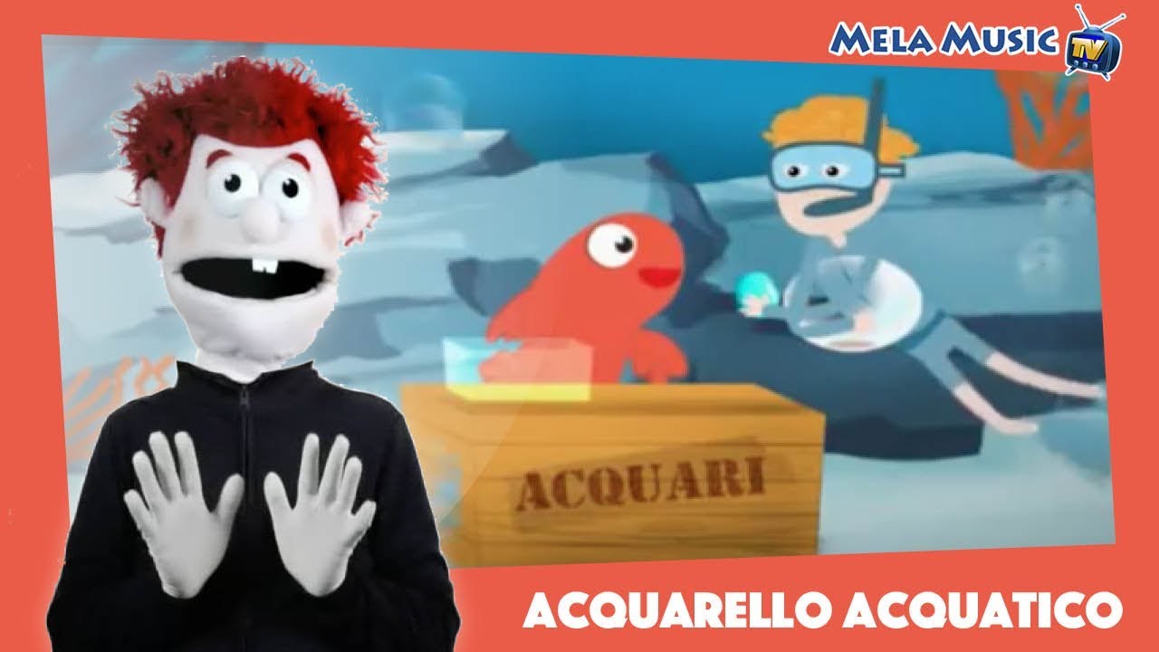 Grammatica italiana - la famiglia acqua @Mela_Educational