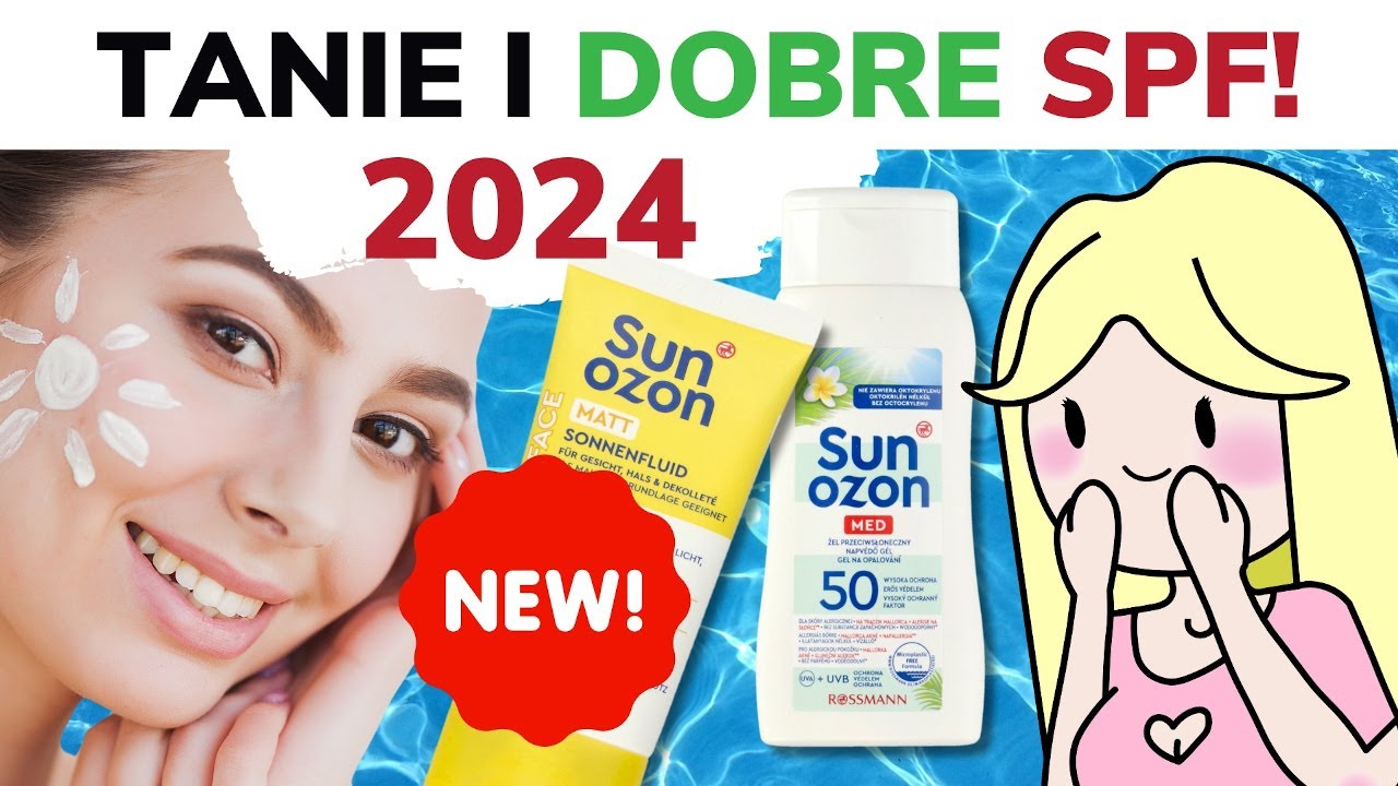TANIE i DOBRE SPF do twarzy! (Tani krem SPF 50! / krem z filtrem ROSSMANN HEBE!) | W Krainie Skład&oacute;w