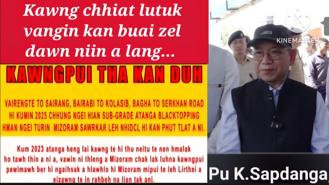 Правительство угрожало им, но они не убежали! (Это нелегко!!! Pu K Hmingthankaia ziak.)