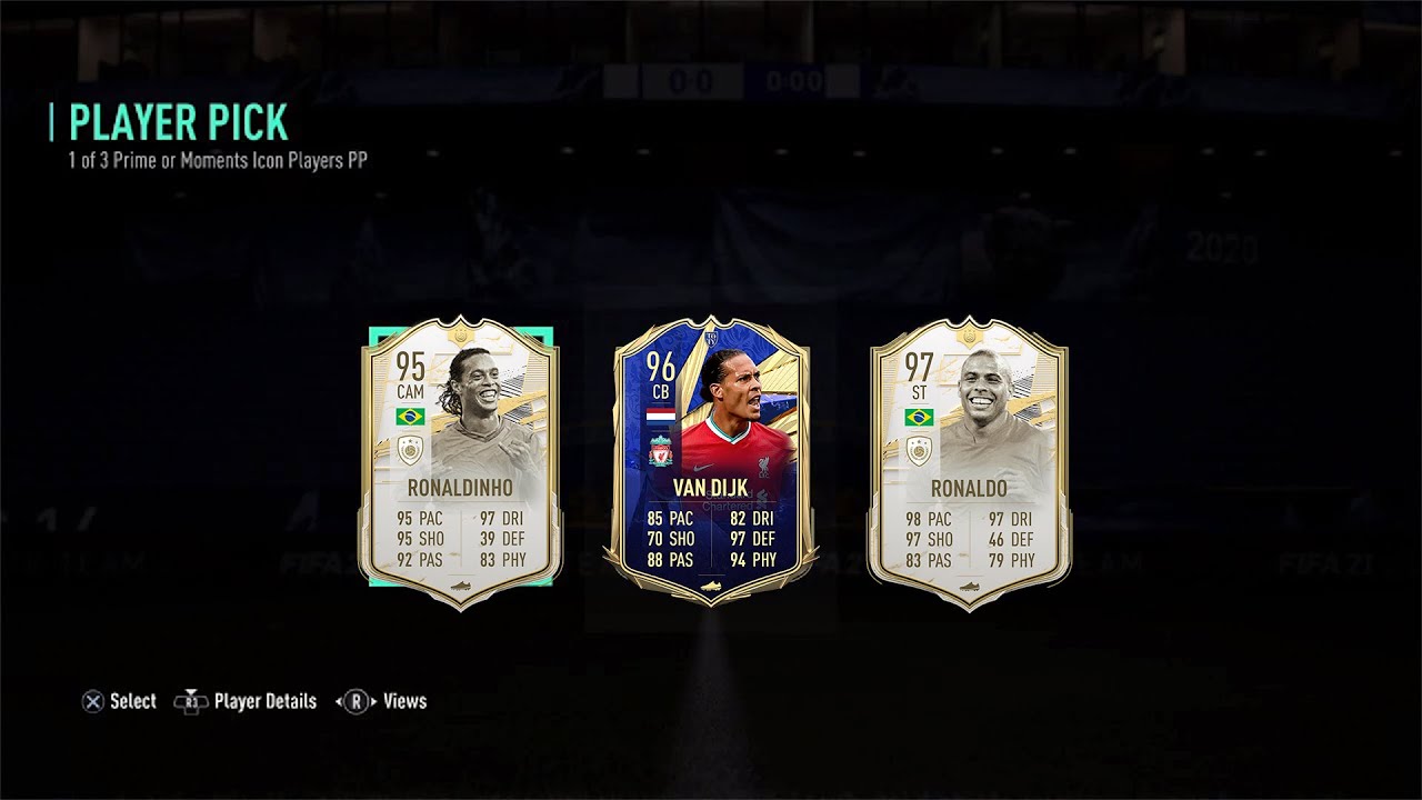 Выбор игроков FUTTIES и выбор игроков ICON MOMENTS! #FIFA21 ULTIMATE TEAM