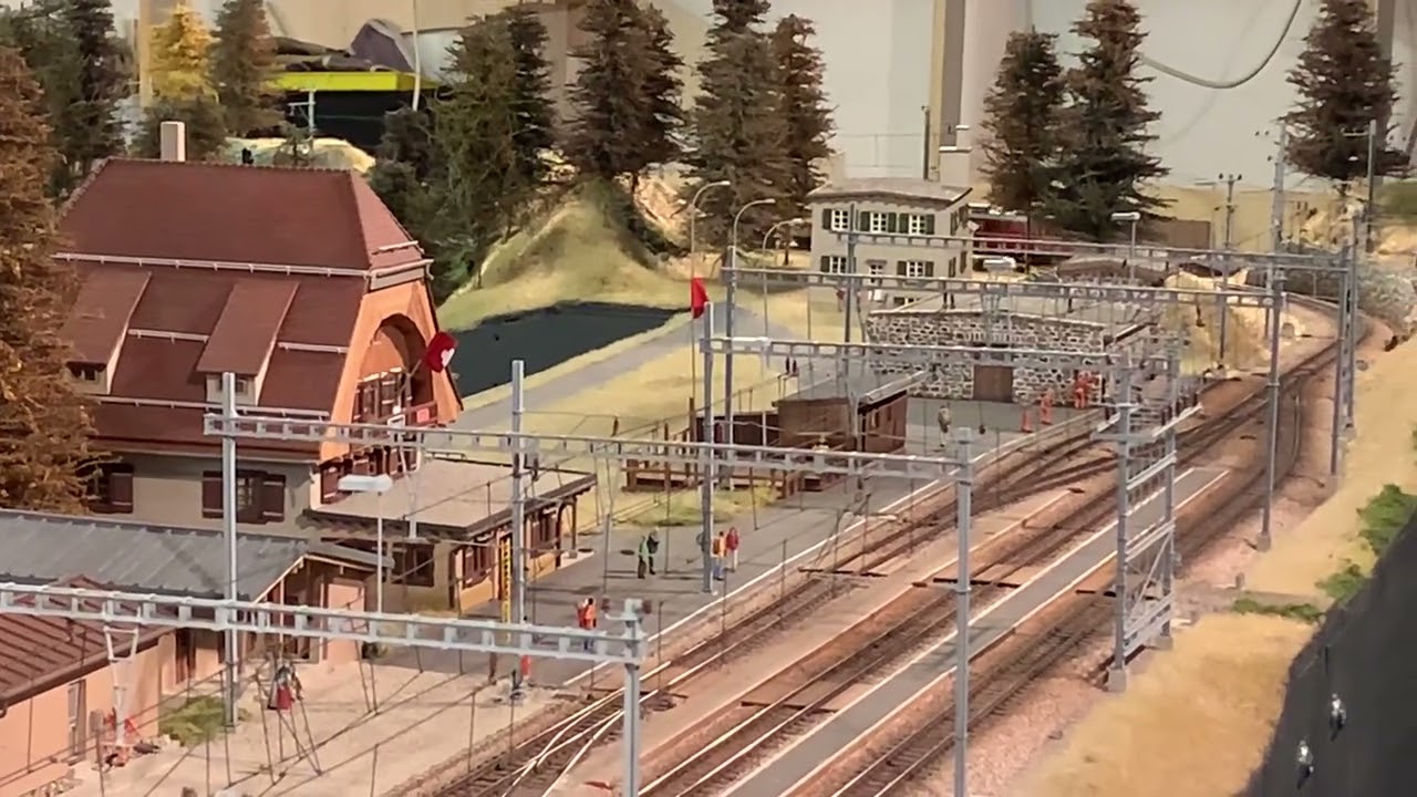 Berninabahn Anlage RhB H0m Bemo 16/2/24