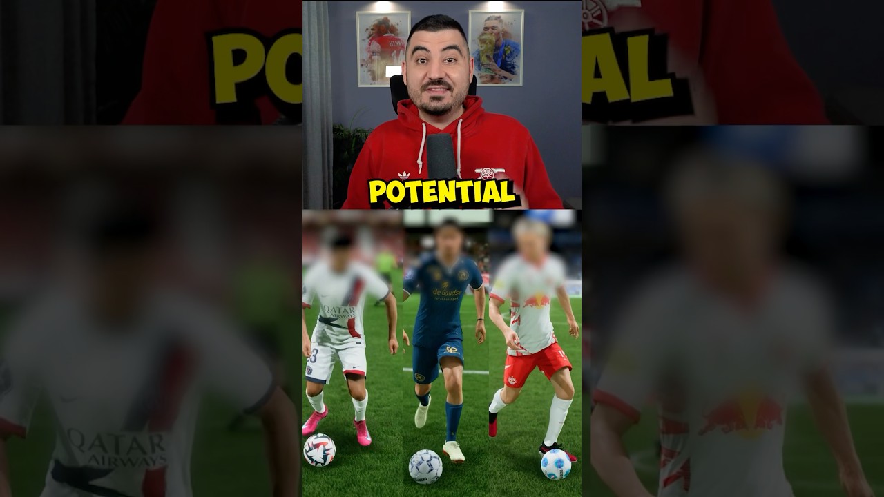 Полузащитники с самым высоким потенциалом в режиме карьеры FC25! 🔥