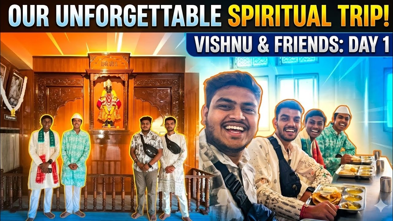Day 1 in Shegaon and full enjoy with friends 🧡 #viralvideo #love #vlog 
