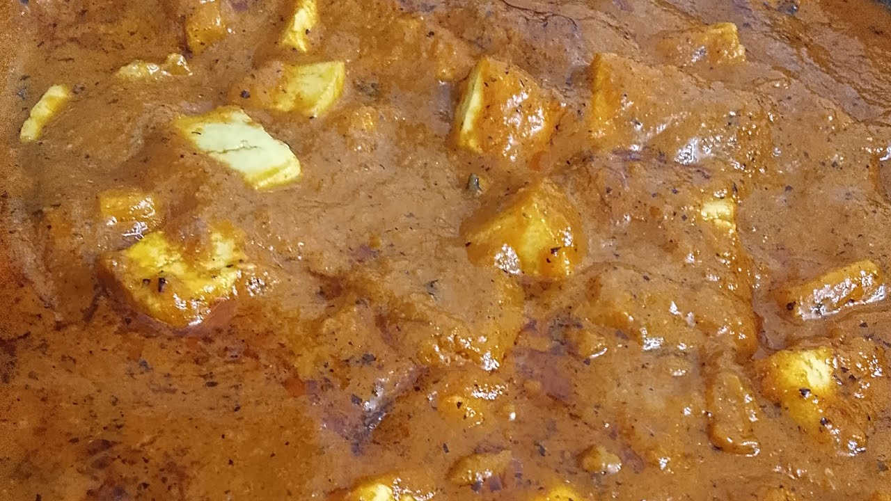 Paneer  masala with homemade masala 