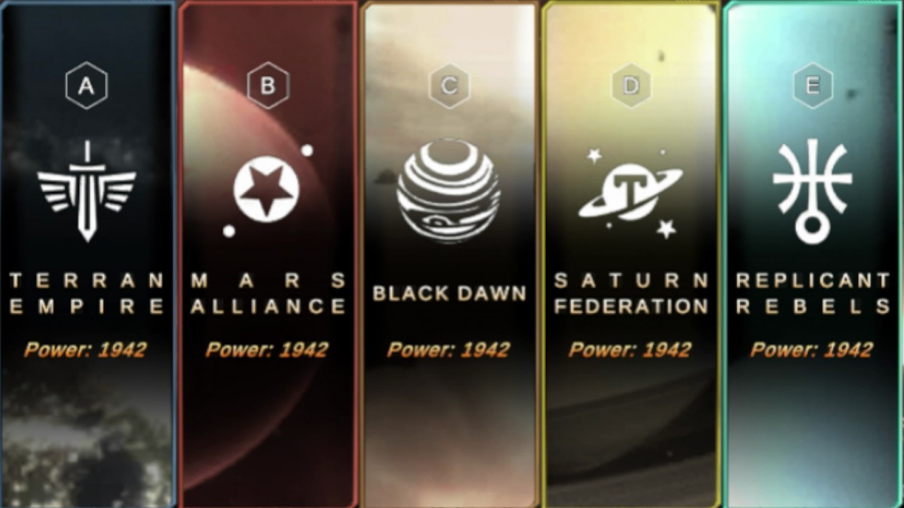 All Five Factions Showdown - Battle at Kuiper Junkyard - Solar Dominion