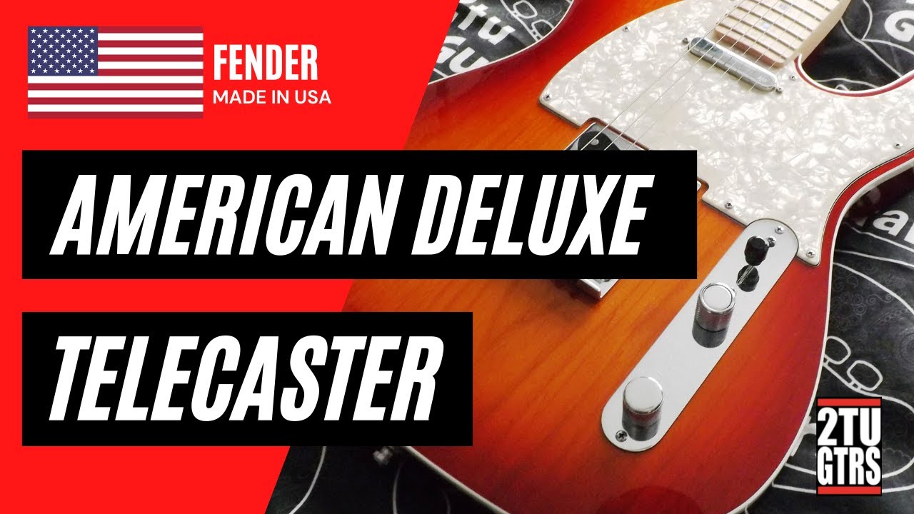 Fender American Deluxe Telecaster 2009 Aged Cherry Burst