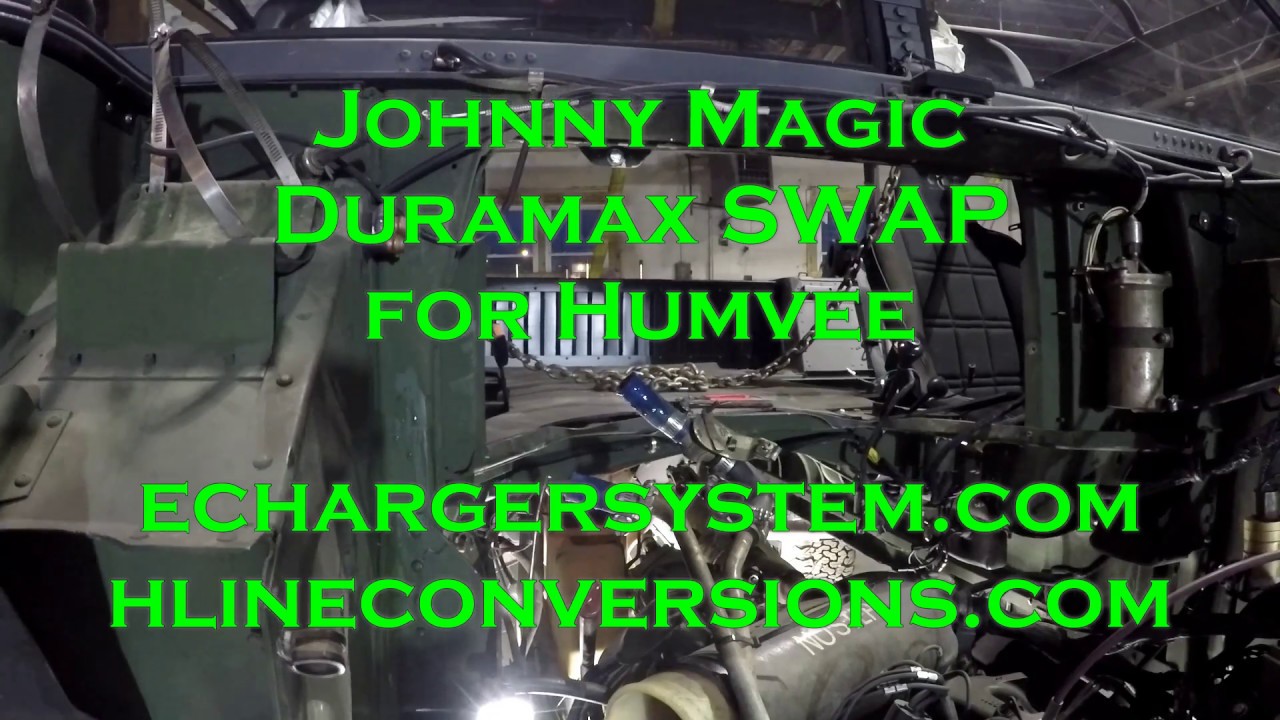 Humvee Duramax Conversion Step 1 Body Removal Johnny Magic 