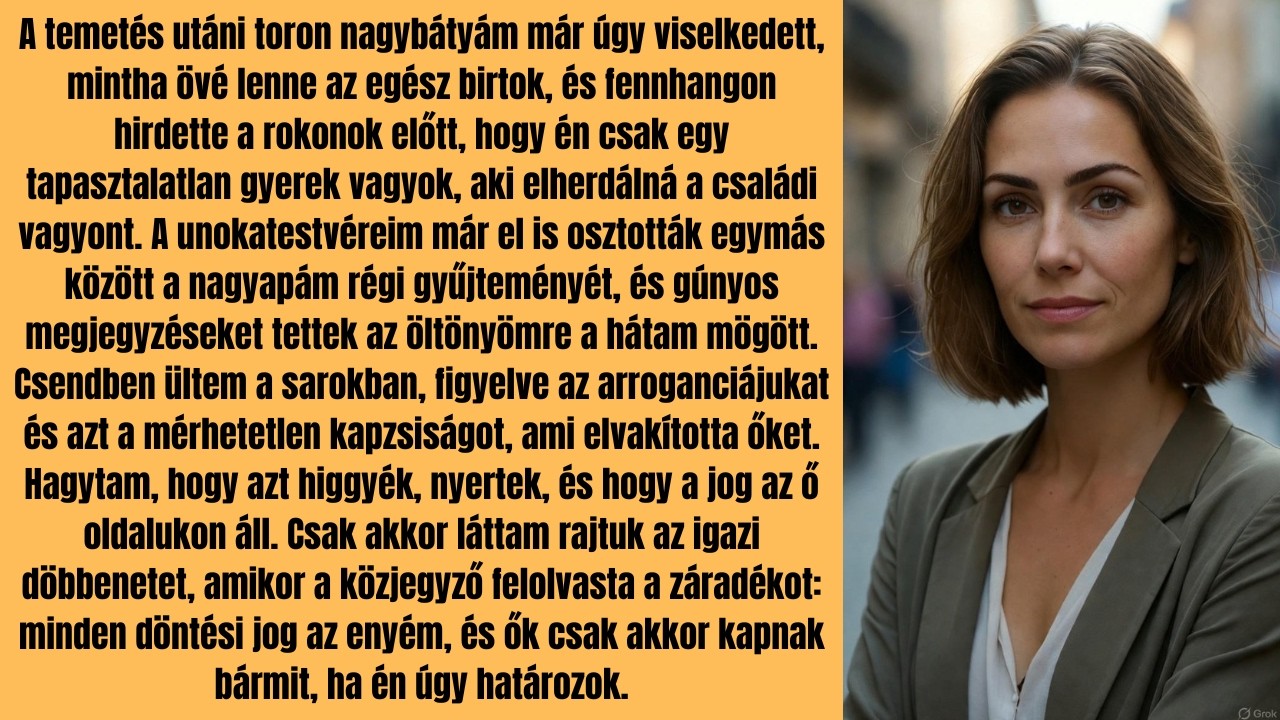 Nagybátyám kisemmizett a nagyapám örökségéből, mert szerinte „túl fiatal” vagyok – Nem tudta, hog...