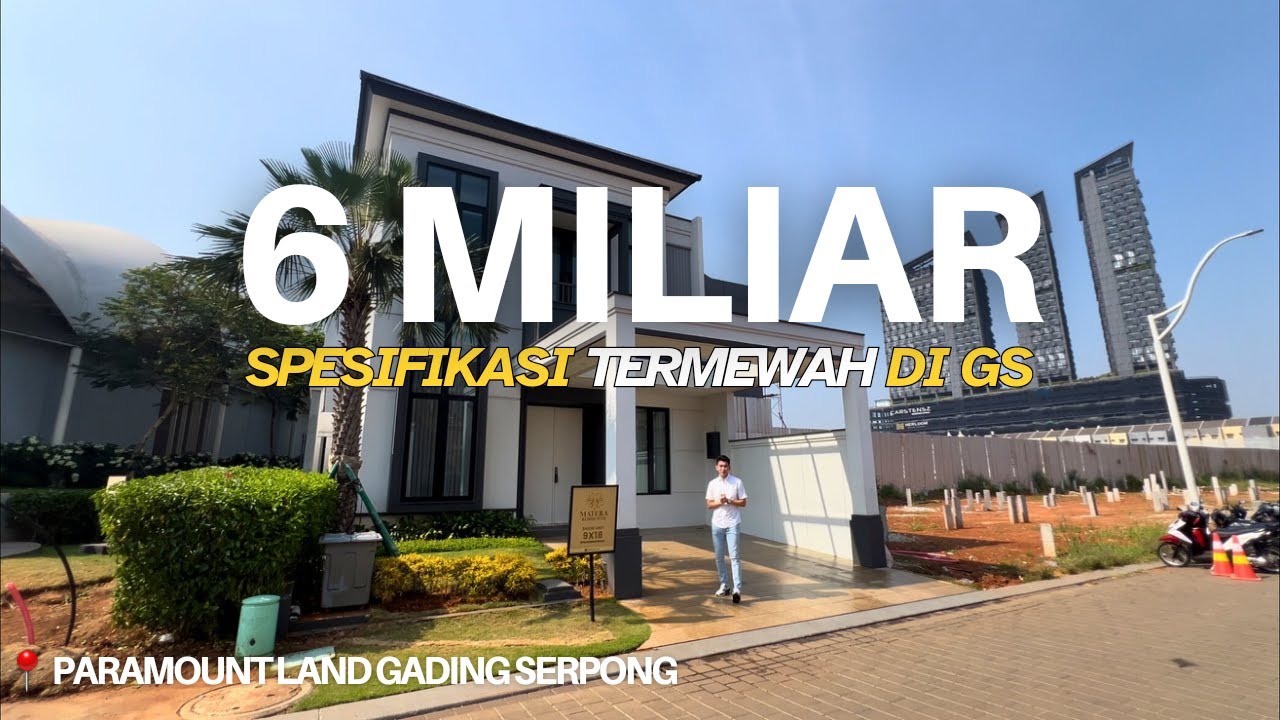Rumah Termewah di Gading Serpong, Matera Residence 9x18