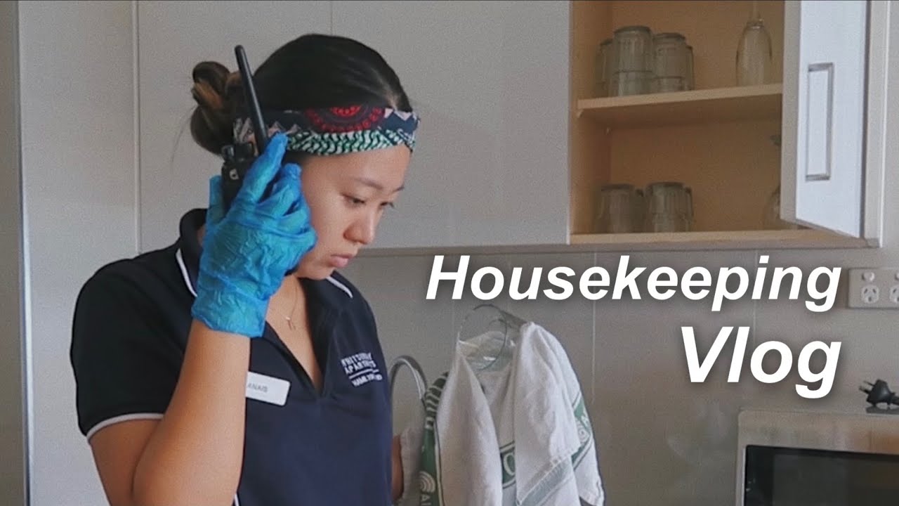 하우스키퍼는 어떤 일을 할까? 하우스키핑 브이로그! Housekeeping VLOG | 호주 워킹홀리데이🇦🇺 (Eng sub)