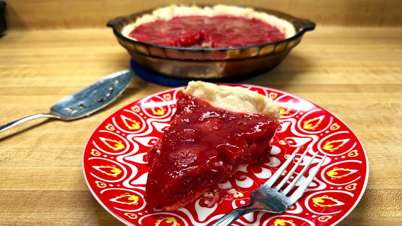 The Ultimate Fresh Strawberry Pie From Scratch
