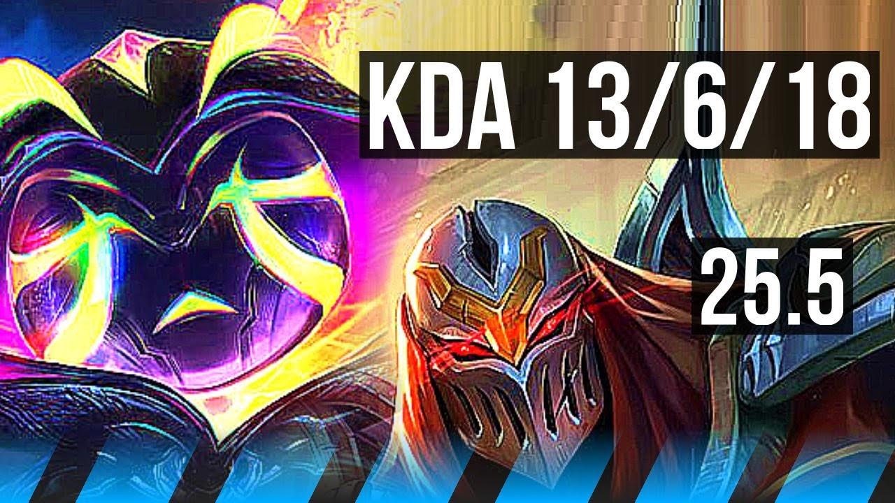 VEX vs ZED (MID) | Legendary | KR Master | 25.5