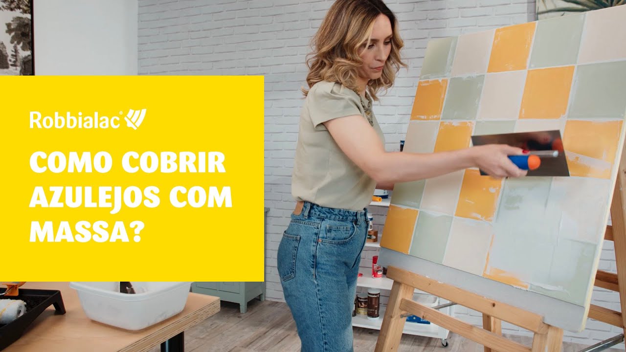 Robbialac | Pinta a Vida | Como Cobrir Azulejos com Massa?