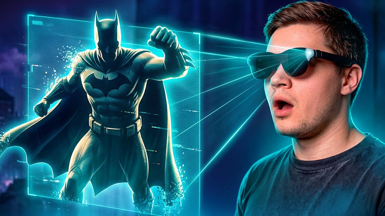 RayNeo Air 4 Pro x Batman: Настоящий частный кинотеатр.