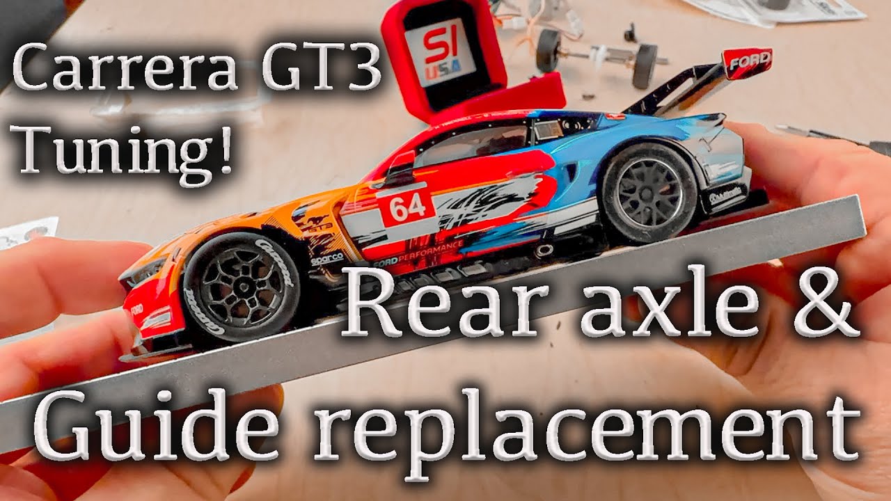 Carrera GT3 — замена оси и направляющей