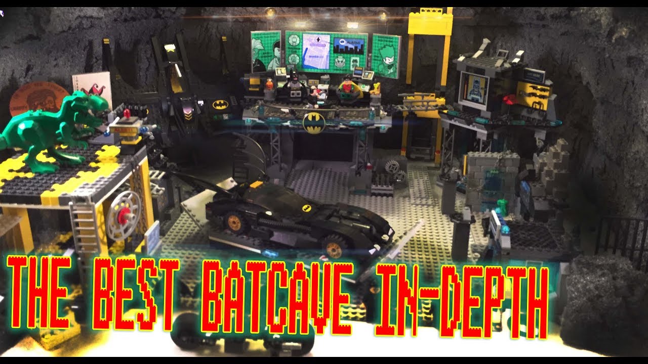Lego Batcave Moc (IN DEPTH)